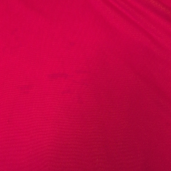 Red Strapless Ruched Top - Picture 6 of 7